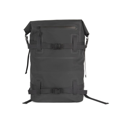 Waterproof backpack with compression straps